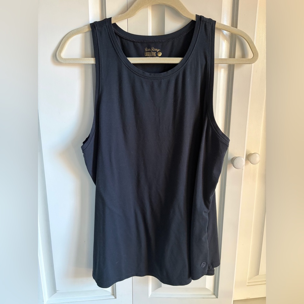 Lilly Pulitzer Cotton Athletic Tank